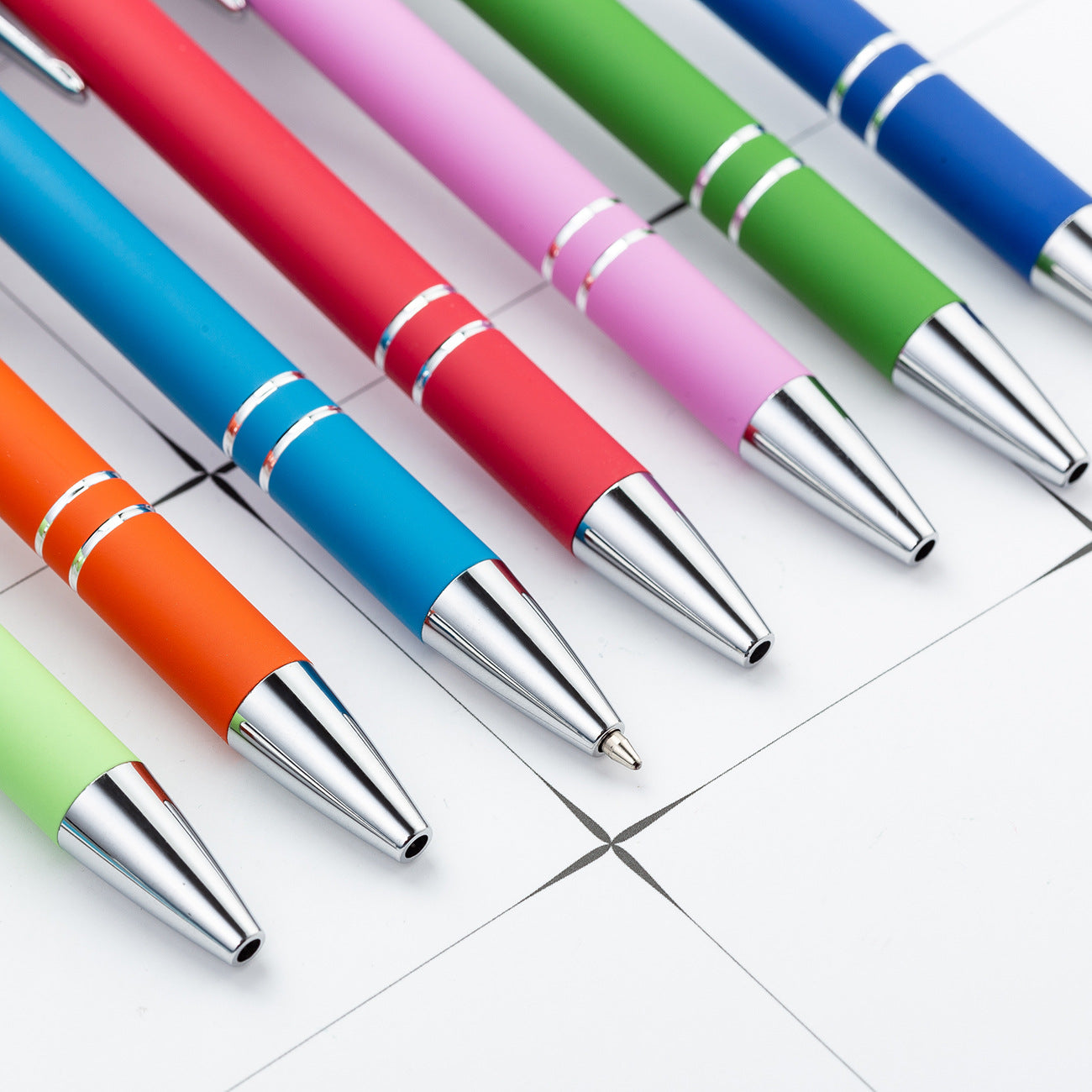 Wholesale Candy Colored Aluminum Rod Metal Pens
